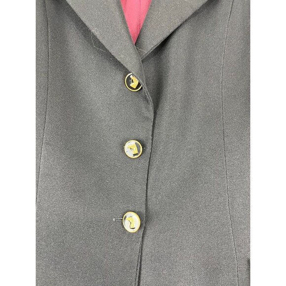 Foxwood MFG Equestrian Black Riding Blazer - Picture 3 of 16